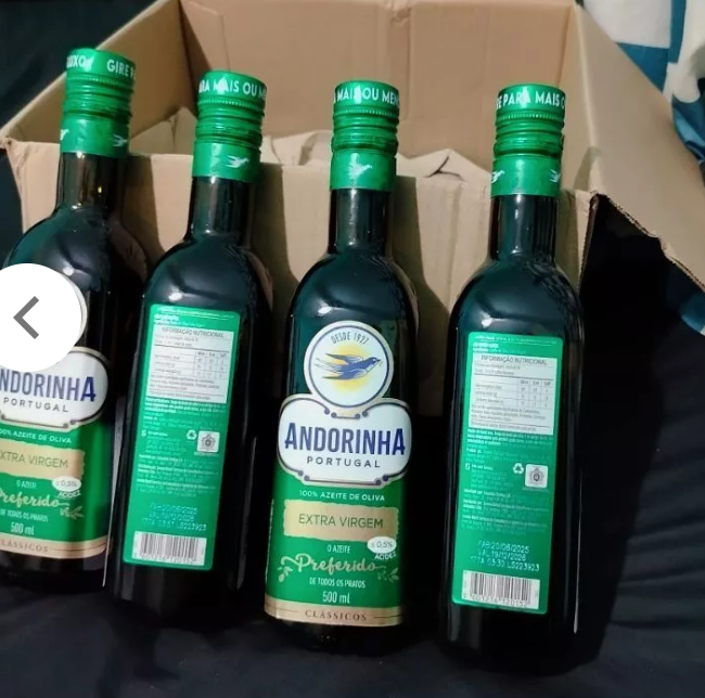 Pedido de Carlos M. entregue: Kit 12 Andorinha 500ml